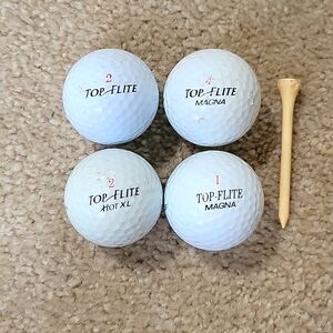 Assorted Top Flite Golf Balls